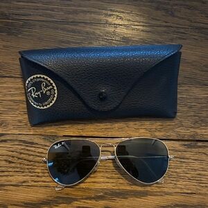 Ray-Ban Black Aviator Sunglasses